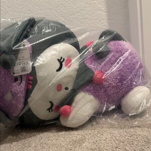 Hello Kitty Kuromi 15” Sleeping Plush